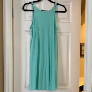 O'Neill Ribbed Slip Dress in Mint